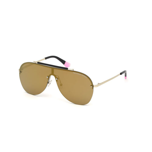 Rose Gold Metal Sunglasses