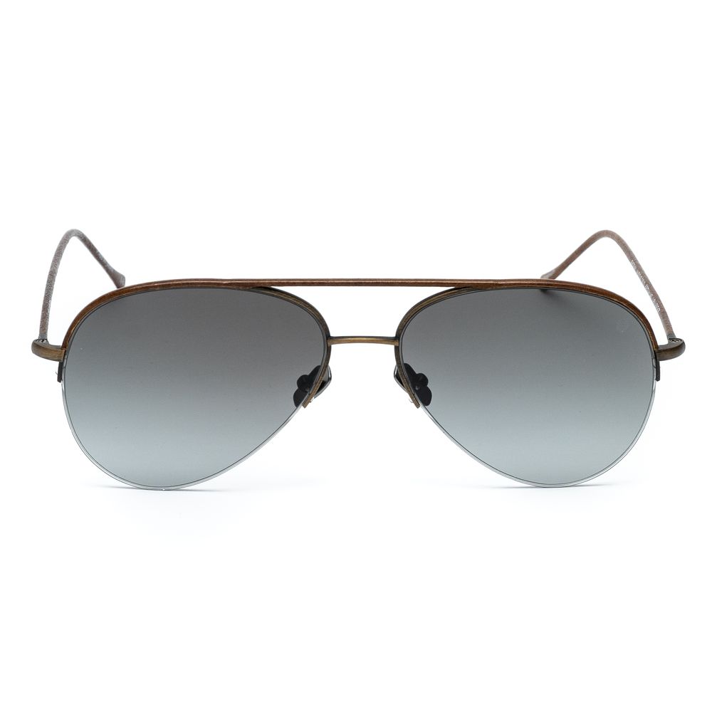 Brown Titanium Sunglasses