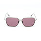 Gray Stainless Steel Sunglasses