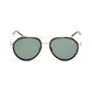 Gold Stainless Steel Sunglasses