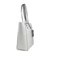 Vincent With Card Case Large Tote Purse Bag Silver