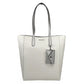 Vincent With Card Case Large Tote Purse Bag Silver