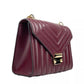 Whitney Medium Chain Shoulder Flap Crossbody Oxblood