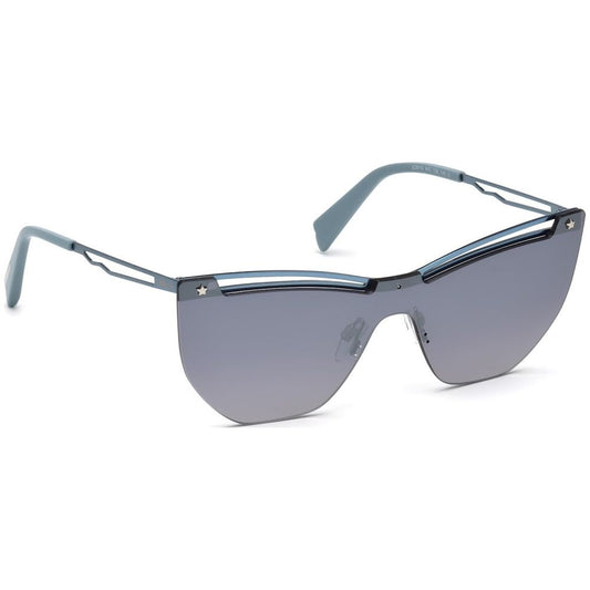 Bicolor Metal Metal Metal Sunglasses