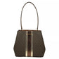 Medium Pratt Bucket Shoulder Bag Purse Brown