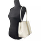 Medium Pratt Bucket Shoulder Bag Purse Pale Gold/Cream