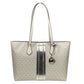 Sheila Large Tote Purse Bag Pale Gold