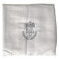 Gray Cashmere Wrap Shawl Fringe Scarf