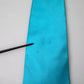 Light Blue 100% Silk Wide Mens Necktie