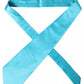 Light Blue 100% Silk Wide Mens Necktie
