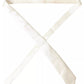 Off White Satin Silk Classic Men Necktie