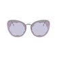 Purple Metal Sunglasses
