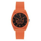 Orange Silicone Watch