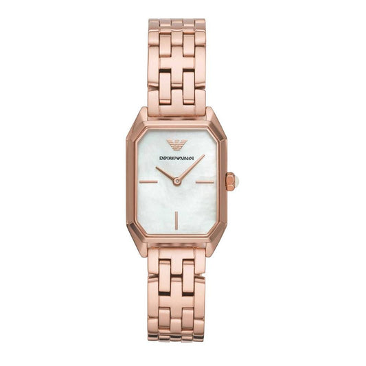 Rose Gold Steel Watch