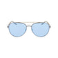 Gray Metal Sunglasses