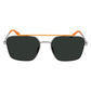 Gray Metal Sunglasses