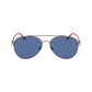 Gray Metal Sunglasses