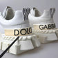 White Leather Super Queen Women Sneakers