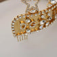 Gold Crystal Star STRASS Crown Logo Tiara Diadem