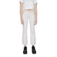 Beige Cotton Jeans & Pant