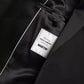 Black Wool Single Breasted MARTINI Blazerclothing