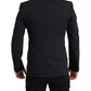 Black Wool Single Breasted MARTINI Blazerclothing