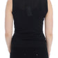 Elegant Black Sleeveless Pullover Vest