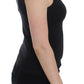 Elegant Black Sleeveless Pullover Vest