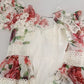 Multicolor Floral Maxi Sheath Dress