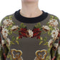 Enchanted Sicily Silk Crewneck Blouse