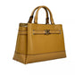 Reed Small Leather Belted Satchel Crossbody Bag Brown