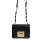 Black Joy Therapy Lola Studded Leather Crossbody Bag