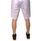 White Chinos Cotton Stretch Casual Shorts