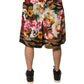 Multicolor Floral Cotton Men Bermuda Shorts