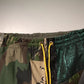 Multicolor Patchwork Cotton Jogger Sweatpants Pants