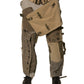 Multicolor Reconstructed Flight Cargo Pants