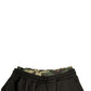 Black Camouflage Cotton Jogger Cargo Pants