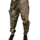 Multicolor Camouflage Jogger Sweatpants Pants