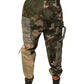 Multicolor Camouflage Jogger Sweatpants Pants