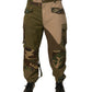 Multicolor Patchwork Flight Cargo Pants