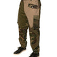 Multicolor Patchwork Flight Cargo Pants