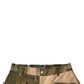 Multicolor Patchwork Flight Cargo Pants