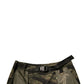 Green Cotton Jogger Cargo Pants
