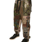 Multicolor Patchwork Men Jogger Pants