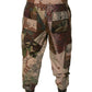 Multicolor Patchwork Men Jogger Pants