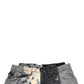 Multicolor Patchwork Cotton Straight Men Denim Jeans