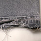 Gray Logo Cotton Stretch Skinny Denim Jeans