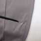 Dark Gray Mid Waist Dress Pants