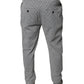 Black White Houndstooth Skinny Dress Pants