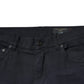 Black Logo Cotton Stretch Skinny Denim Jeans